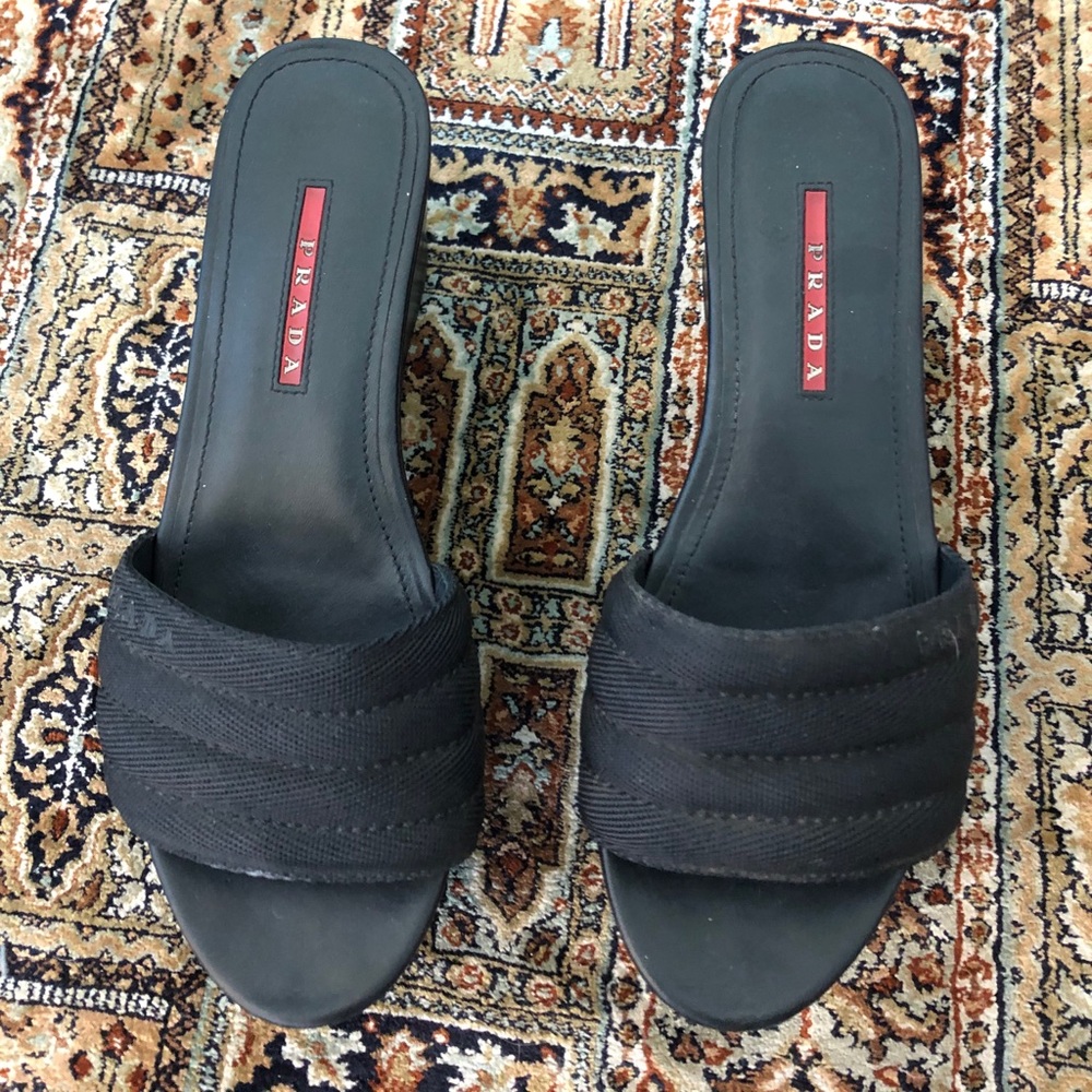 Vintage Prada Sport Platforms